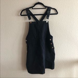 MY GIRL BLACK OVERALLS